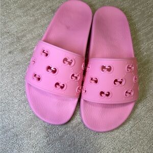 Pink Slide Sandals